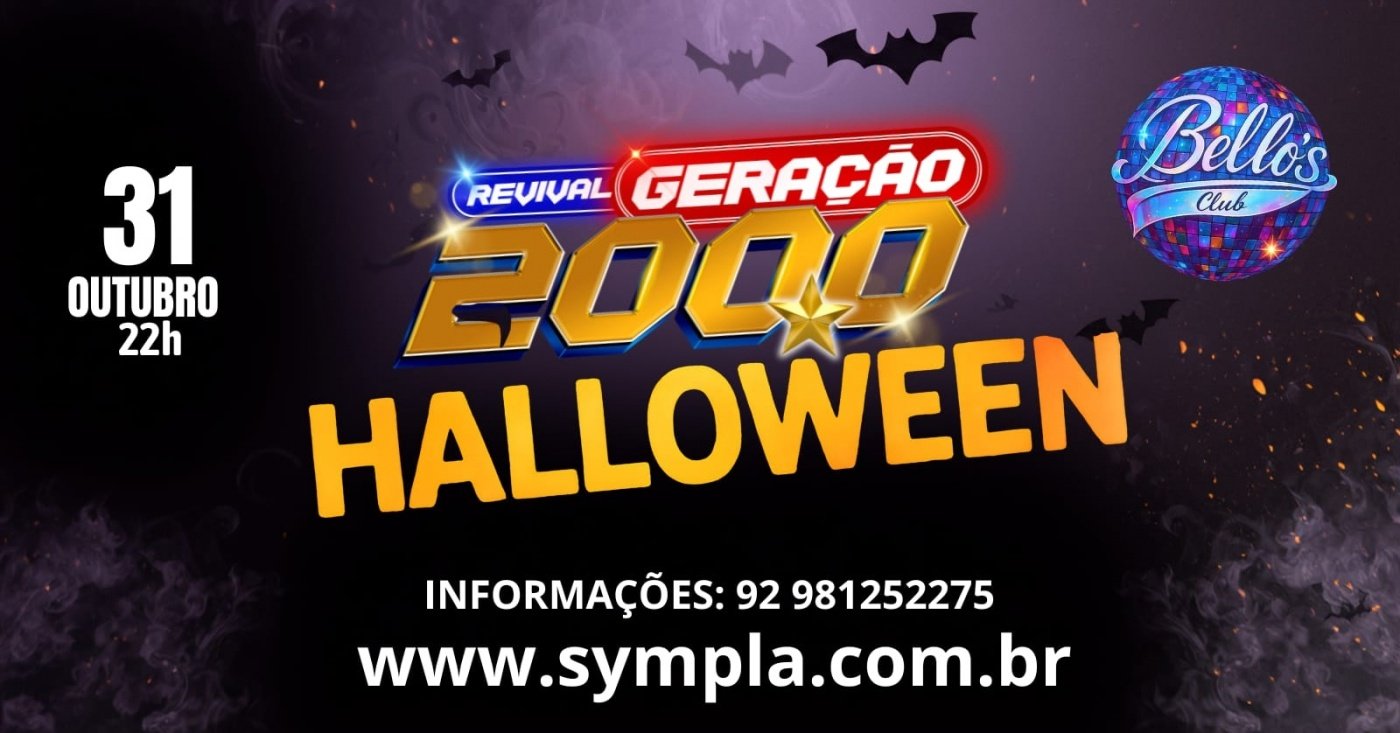 REVIVAL GERAÇÃO 2000 EDIÇÃO HALLOWEEN